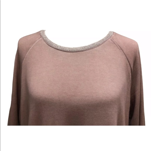 Flora Ashley Womens Round Neck Long Sleeve Top - Picture 2 of 9